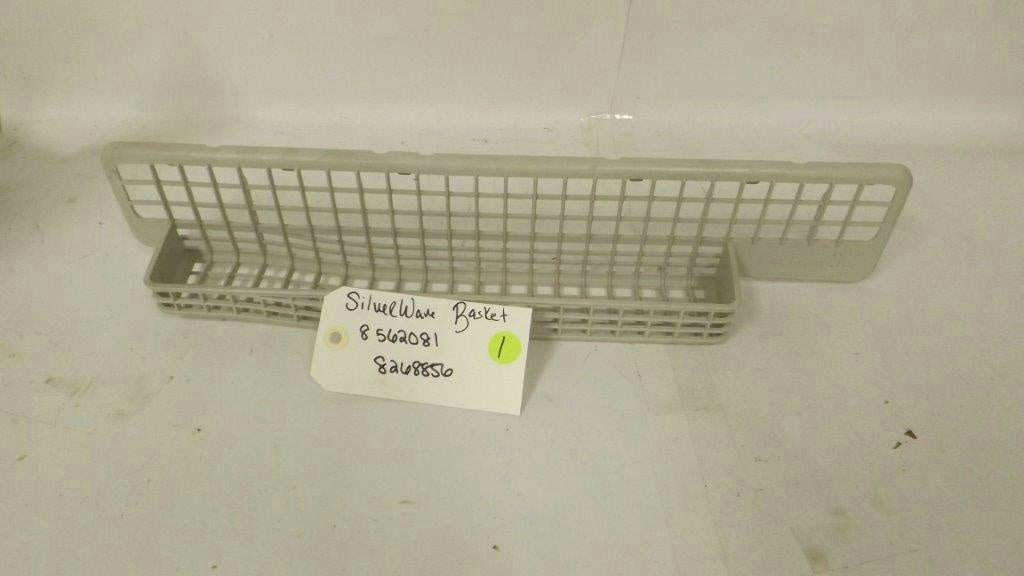 WHIRLPOOL KENMORE 8562081 8268856 SILVERWARE BASKET USED WHIRLPOOL KENMORE 8562081 8268856 SILVERWARE BASKET USED